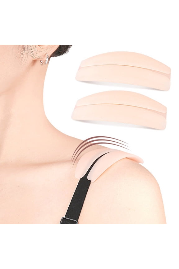 4Pairs Bra Strap Cushion for Women Underwear Shoulder Pads 3.54X1.97X0.08in