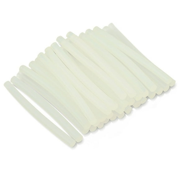 HOMOBABE 50Pcs Thermal Binding Glue Strips White Transparent Polyvinyl Alcohol Adhesive Diy Projects