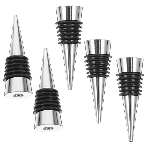 HOMOBABE 5Pcs Bottle Tops For Crafts Reusable Cylindrical Shape For Home Bar Use