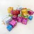 thumbnail image 1 of HOMOBABE Christmas Tree present Boxes Assorted Color Small Presents Decor 60Pcs 1.2X1.2X1.2In, 1 of 5