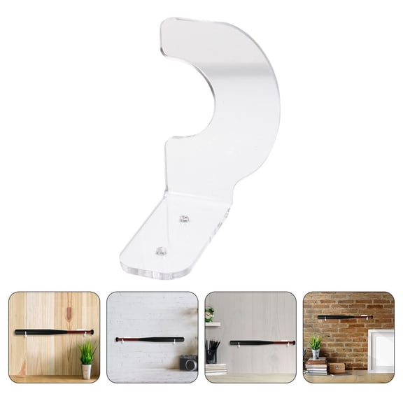 HOMOBABE Baseball Bat Display 4 Pairs for Softball Bats and Home Decoration