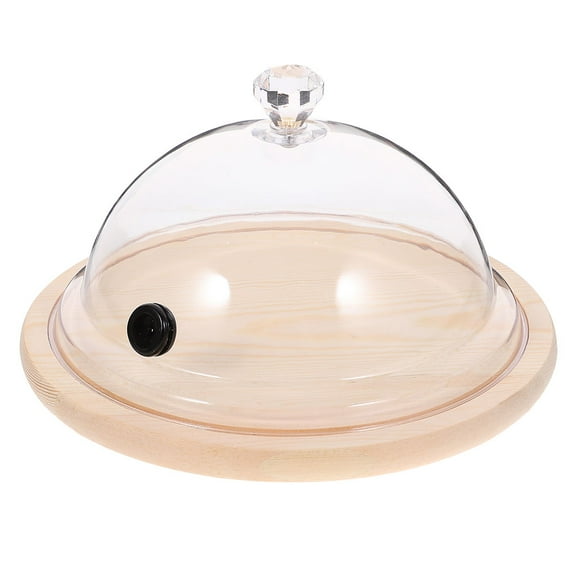 HOMOBABE Cake Dome for Display 26.0X26.0X5.7In Assorted Color Heat Resistant Cold Resistant Food Preparation