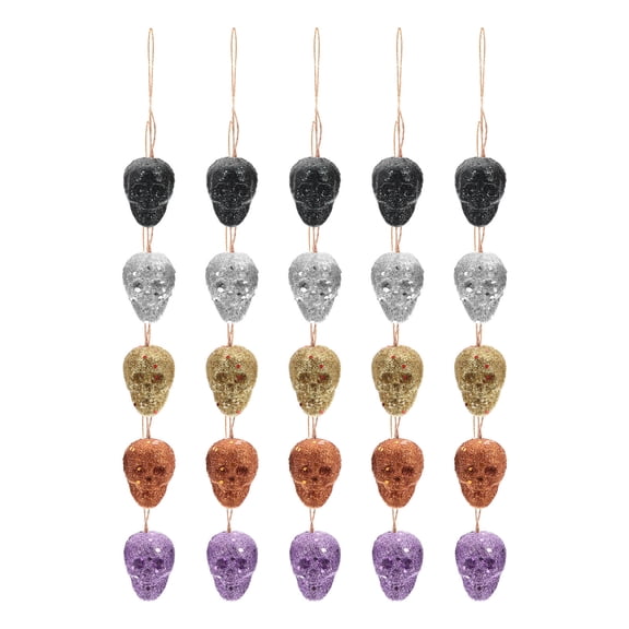 HOMOBABE Halloween Props Mini Figurines Foams 25Pcs For Families Friends 1.97X1.57X1.38in