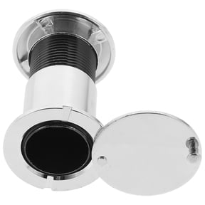 HOMOBABE Privacy Door Hole Viewer Made with Durable Stainless Steel and Glass for Office Use