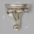 thumbnail image 1 of HOMOBABE Wall Shelves Living Room Golden Resin Interior Designers 1Pcs 7.2x6.7in, 1 of 5