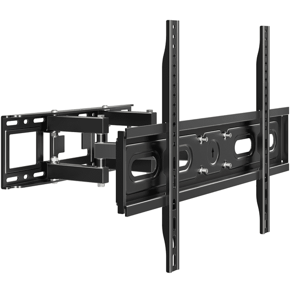 HOMOUNT Full Motion TV Wall Mount for 37-75 Inch TVs, Holds up to 99lbs, Wall Mount Bracket Max VESA 600x400mm, Fit 12" 16" Wood Stud