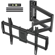 Mountory Long Arm TV Wall Mount for Most 43-76 Inch TVs, 37.9 Inch Long Extension Corner TV Mount, Full Motion Wall Mount TV Bracket Swivel and Tilt, Holds up t