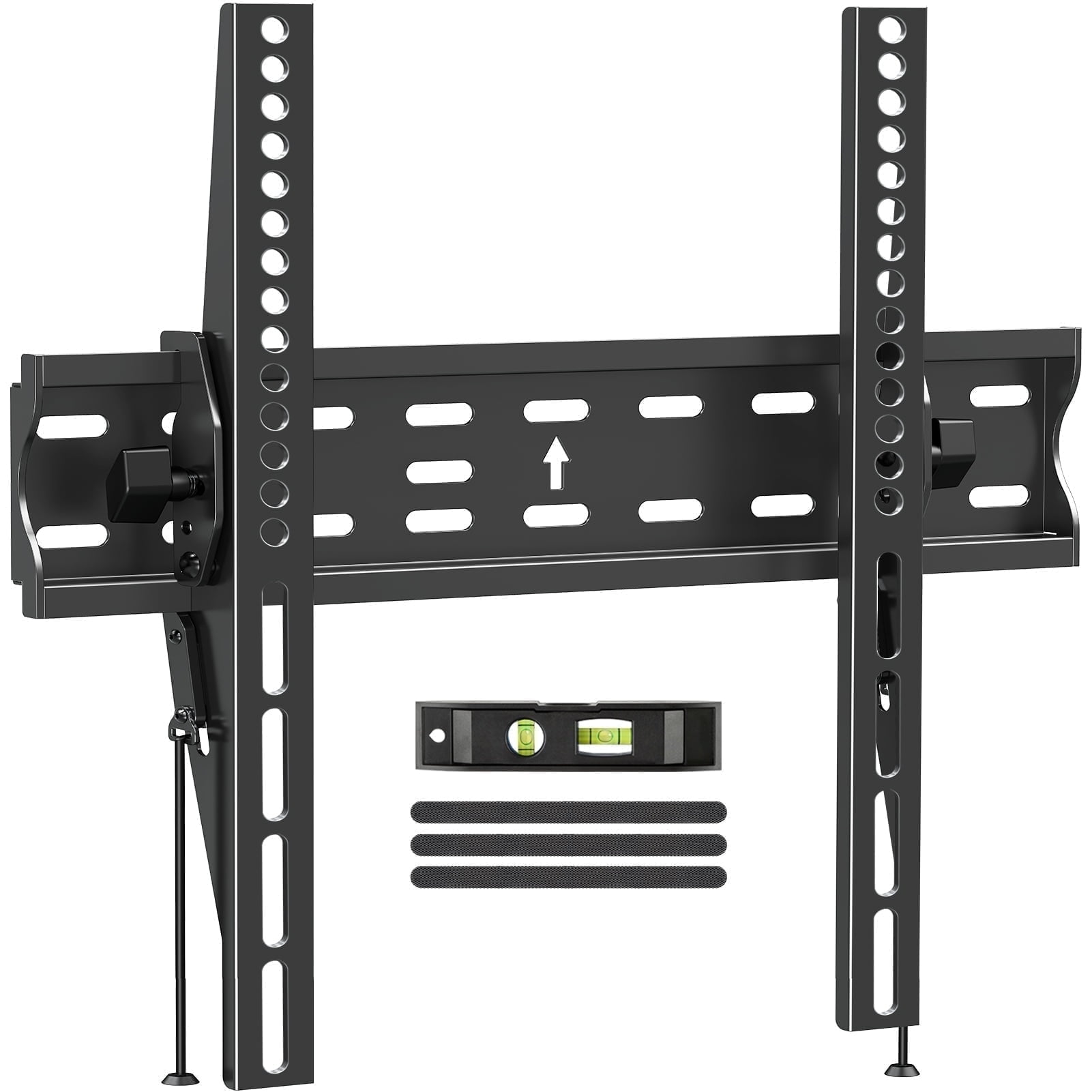 HOMOUNT TV Wall Mount, Tilting TV Bracket for Most 26"-60" TVs, Low Profile TV Mount, Fits 12" to 16" Stud, Max VESA 400x400mm up to 100 lbs