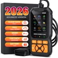 thumbnail image 1 of HOMPOW V520 OBD2 Scanner Bluetooth Car Code Reader, Check Engine Light Diagnostic Tool for All Cars Since 1996, Read & Clear Codes, Live Data, Battery Voltage Test, Plug & Play Auto Scanner, 1 of 10