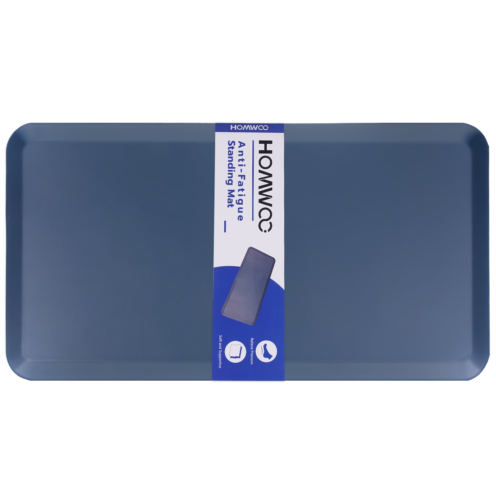 HOMWOO Anti Fatigue Kitchen Mat, Cushioned Floor Mat, 40''x 20