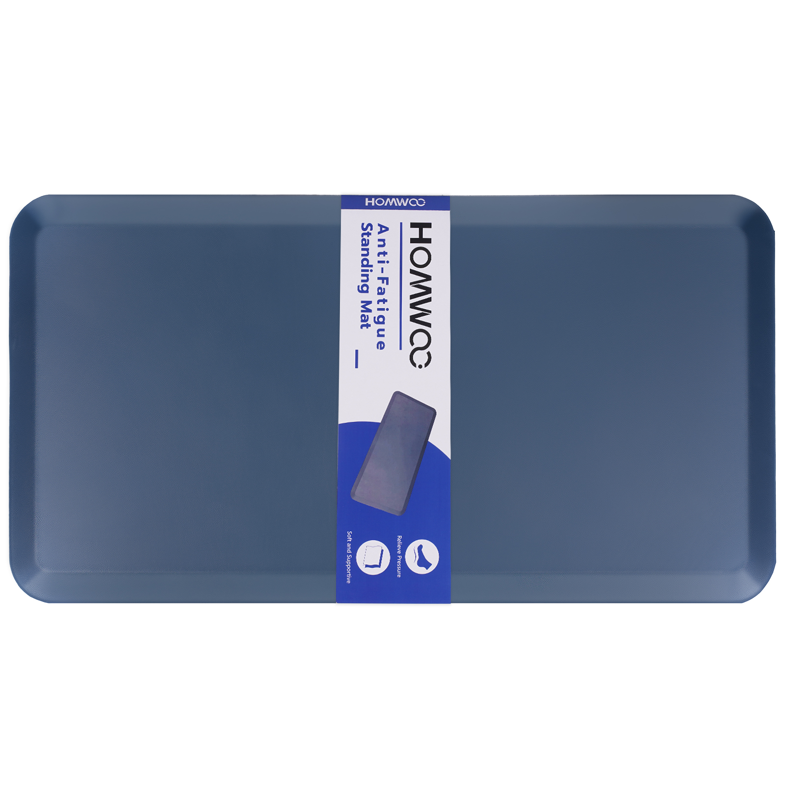 David Burke Gentle Step Traditional AntiFatigue AntiFatigue Kitchen Mat, Beige, 20"x39