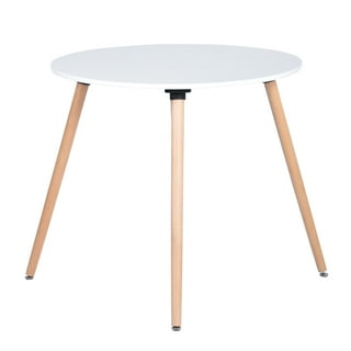 Modern White Round Table