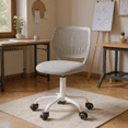 thumbnail image 1 of Homy Casa Ergonomic Drafting Stool Adjustable Swivel with Height Control and Rolling Base for Designer Drawing Studio Creative and Home Workspaces, 1 of 5