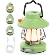 BZH New Gear lamp for Kids Set Toddler Flashlight Convenient LED Light Rechargeable Battery Operated Outdoor Indoor Essentials Table Portable Night Light Green Gift Electric Camping Lanterns Snail