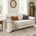 thumbnail image 1 of HOMYEDAMIC Oversized Chenille Sectional Sofa with Ottoman, U Shaped Deep Seat Modular Couch, DIY Combination Modern Sectional for Living Room, 1 of 8