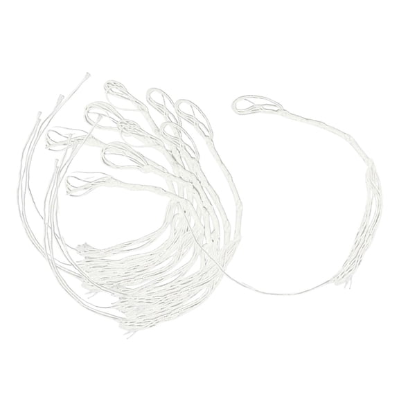 HOMYL 10 Pieces Jewish Traditional Tzitzits Messiah Thread Versatile Hanging Ornaments White