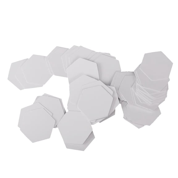 HOMYL 100 Pieces Sewing Hexagon Quilting / Patchwork Template Sewing - 10mm