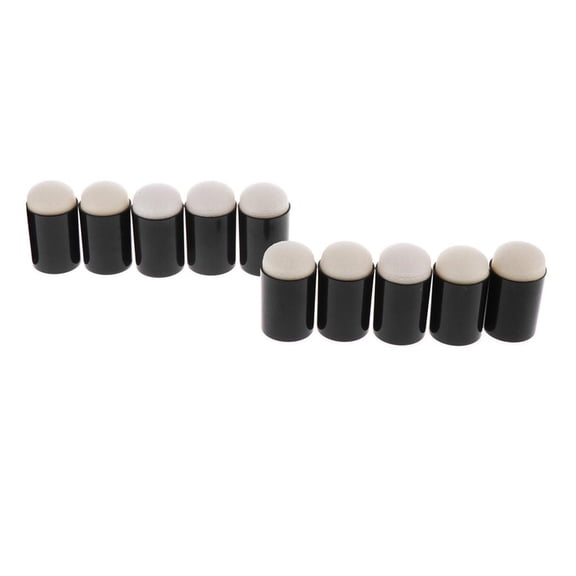 HOMYL 10Pc/Set Finger Sponge Daubers Foam for Applying Painting Ink Craft Art Tool