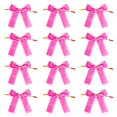 thumbnail image 1 of HOMYL 12 Pieces Christmas Bows for Christmas Tree Christmas Tree Bows for Festival Rose Red, 1 of 8