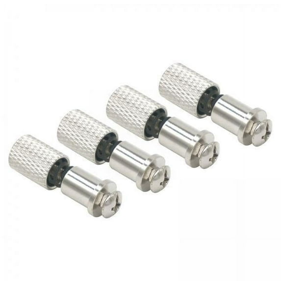 HOMYL 2-4pack 4Pcs Presser Foot Screw Replacement Part Sewing Machine Spring 2 Pcs