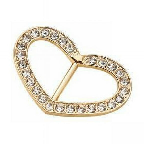 HOMYL 2-4pack Ribbon Slider DIY Bridal Chic Craft Rhinestone Buckle for Belt Hairbow 4 Pcs