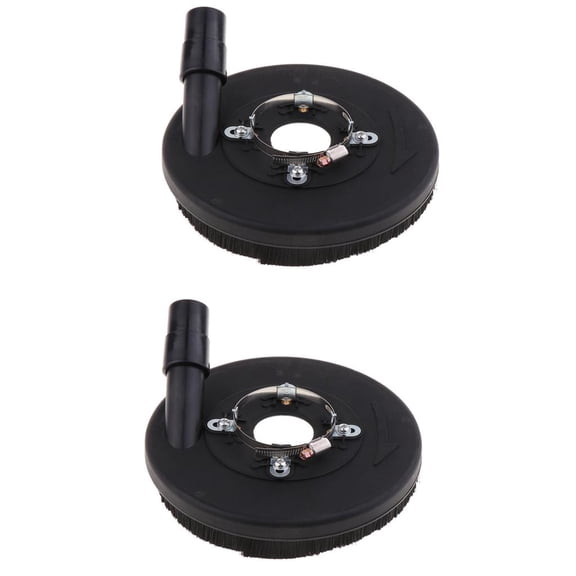 HOMYL 2 Sets Universal Surface Grinding Dust Shroud 7 in for 180mm Hand Angle Grinder