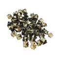 thumbnail image 1 of HOMYL 2x 100pcs Square Pyramid Rivet Metal Studs Leathercraft DIY Bronze 2 Pcs, 1 of 8