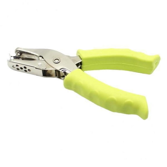 HOMYL 2x Single Hole Paper Punch Puncher for Greeting Cards Scrapbook Notebook Puncher Craft Paper Hand Tool , Green 6mm