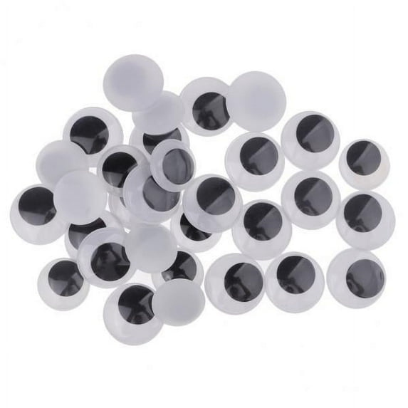 HOMYL 2x150 Pieces Self Adhesive Wiggle Googly Eyes DIY Toys Scrapbooking Accessory 2 Pcs