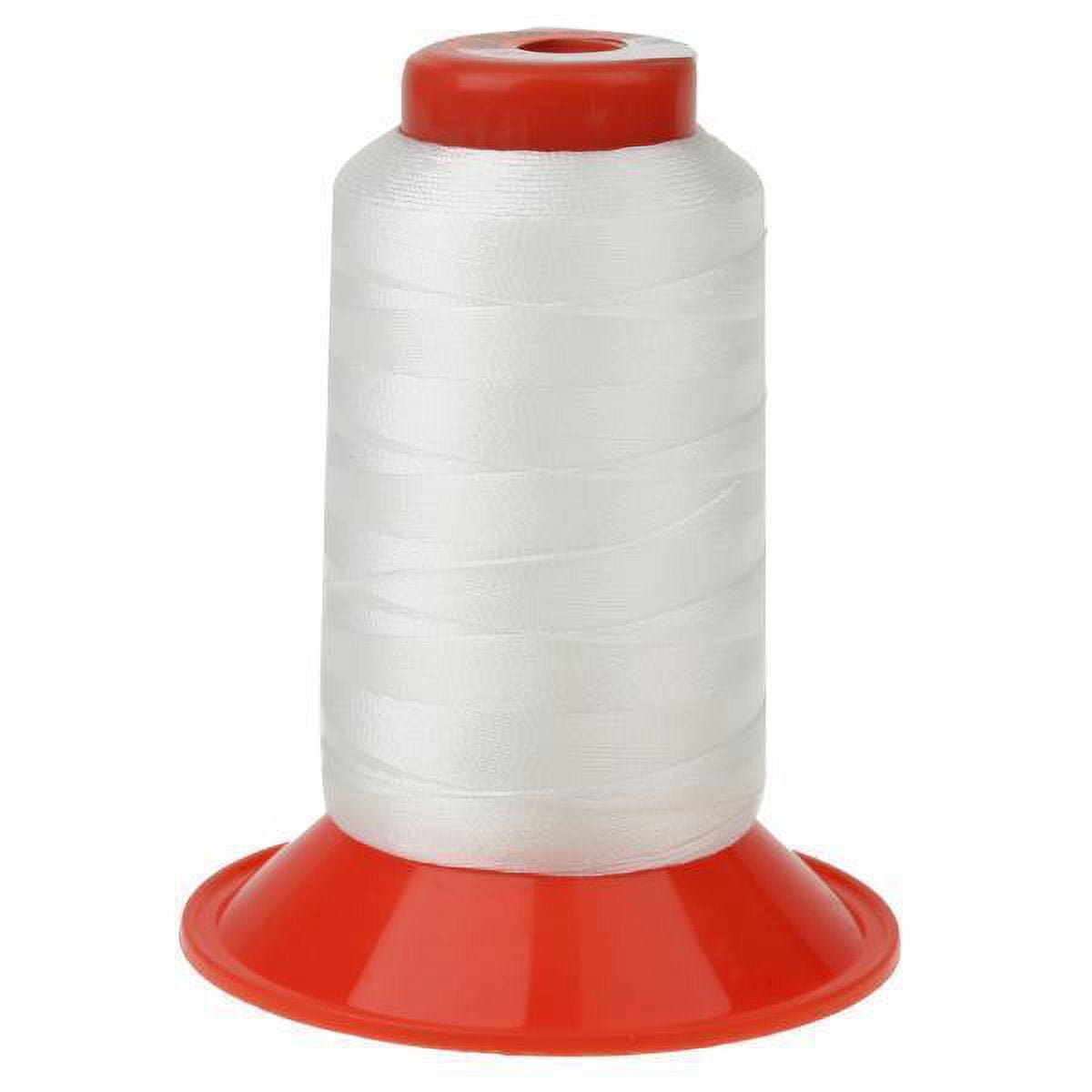 HOMYL 3-4 Packung 500 Meters Strong Bonded Nylon Tent Backpack Sewing Thread Cord White 4 Pcs