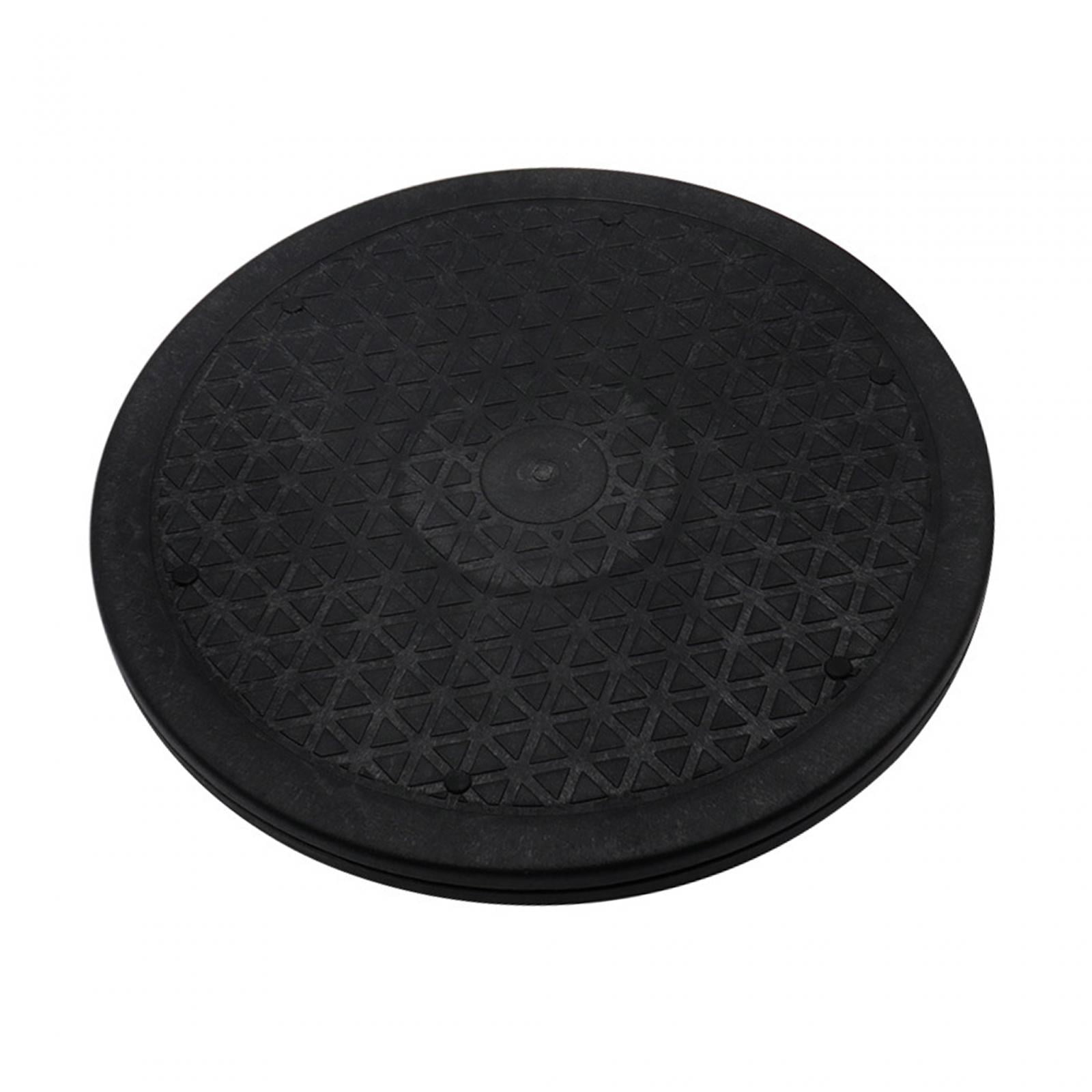 HOMYL 360 Degree Rotate Turntable AntiSlip Heavy Duty for TV Clay ...
