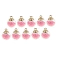 thumbnail image 1 of HOMYL 5x10Pcs Crystal Glass Ball Charms Shiny Rhinestone Jewelry Pendant Pink 5 Pcs, 1 of 8