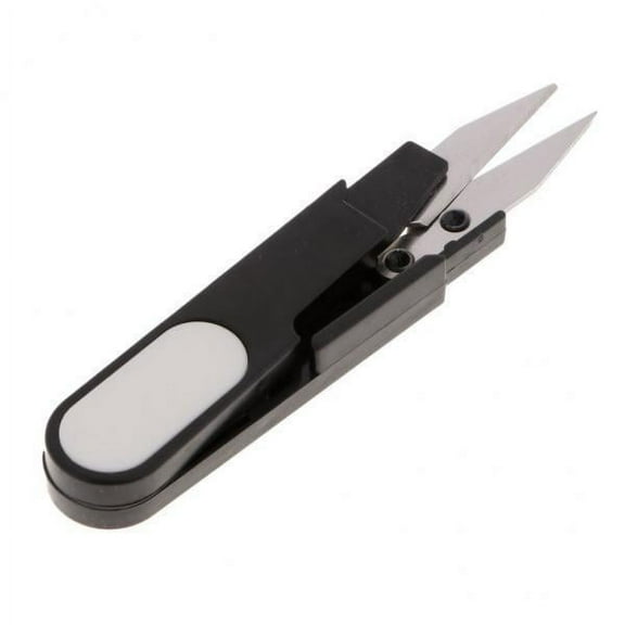 HOMYL 5xMini Sewing Scissors Yarn Small Snips Trimming Handle Black 5 Pcs