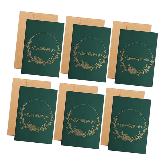 HOMYL 6 Pack Holiday Greeting Cards with Envelopes, Business Cards, Festival Cards for Especially for You