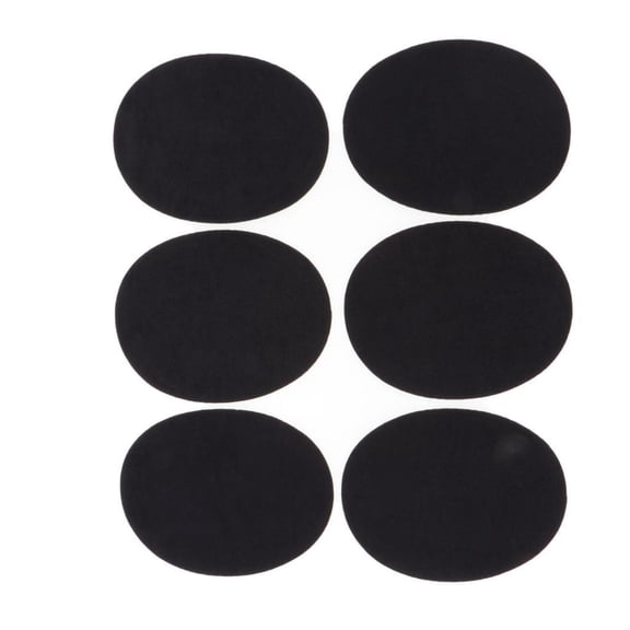 HOMYL 6 Pieces Cloth Jeans Repair Clothing Repair Kit for Jacket Jeans Clothes Oval Deep Blue