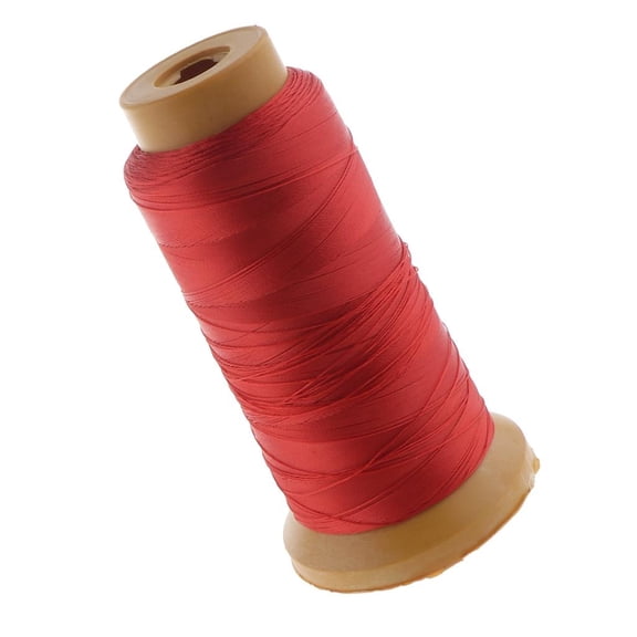 HOMYL 830 yards roll of industrial DIY overlock sewing machine polyester thread 0.2mm Red