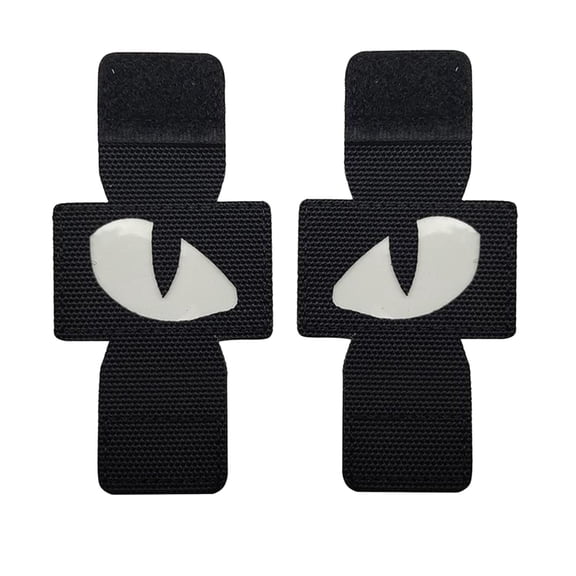 HOMYL Applique Fabric Embroidery Black