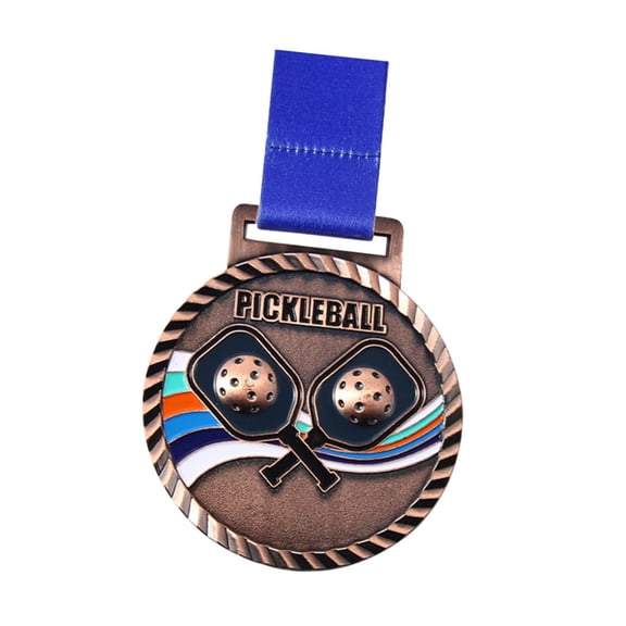 HOMYL Award Medal Pickleball Archery Football Dink Ball Prize with Lanyard Competition copper