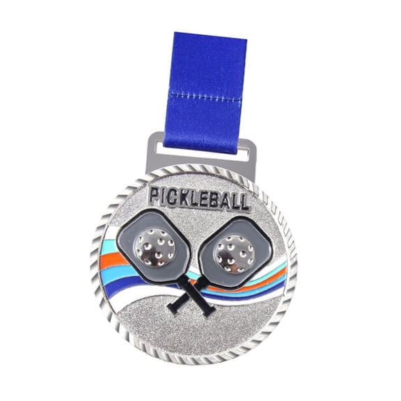 HOMYL Award Medal Pickleball Archery Football Dink Ball Prize with Lanyard Competition silvery