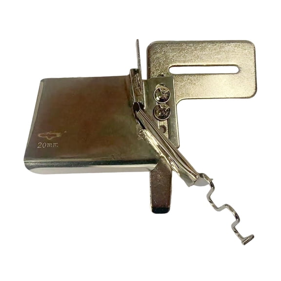 HOMYL Bias binder, binding attachment, folder, double cylinder edge for single needle 20mm