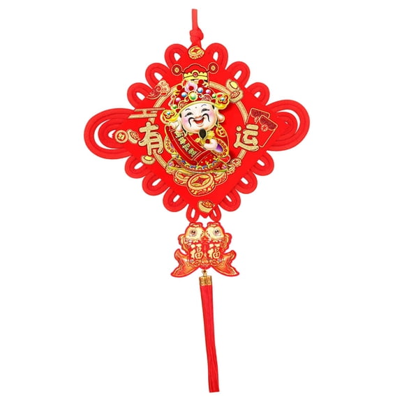 HOMYL Chinese Knot Tassel r New Year Decorations 2024 Charm for Shop Wall 50cmx90cm