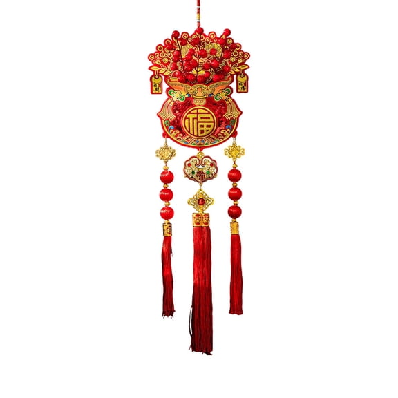 HOMYL Chinese New Year Hanging Decoration Chinese Fu Character Creative 2026 Lunar New