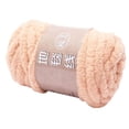 thumbnail image 1 of HOMYL Chunky Yarn Jumbo Tubular Yarn Tube Giant Yarn Handcrocheted Bulky Yarn Arm Knitting Yarn for Throw Pillow Hats Scarf Pet Bed Light Khaki, 1 of 8