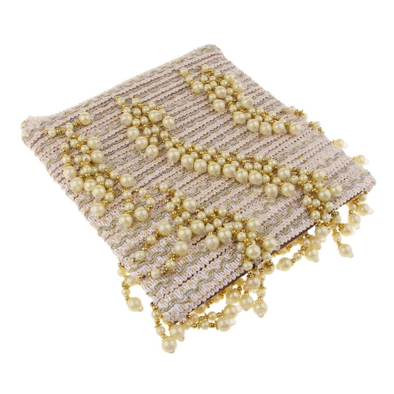 HOMYL DIY Handmade Briaded Curtain Trims Ribbon Sewing Beaded Trim Crafts J