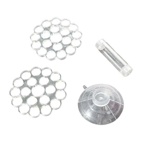 HOMYL Floral Grid Bouquet Twist DIY Flower Arranger Holder for Vase Bouquets Table 12mm 20 Hole