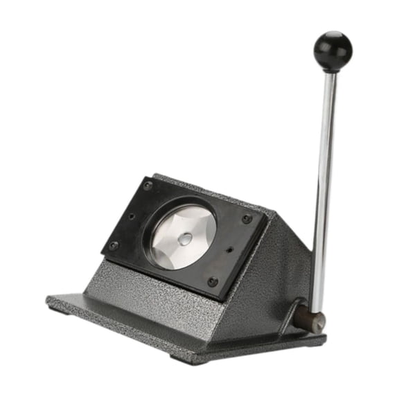 HOMYL Graphic Punch Die Cutter Button Paper Cutter for Business Cards Thin Leather 58MM