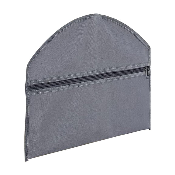 HOMYL Hanger Diversion Safe Bag Hide Valuables,Hanger Safe Hidden Storage,Zipper Pouch grey