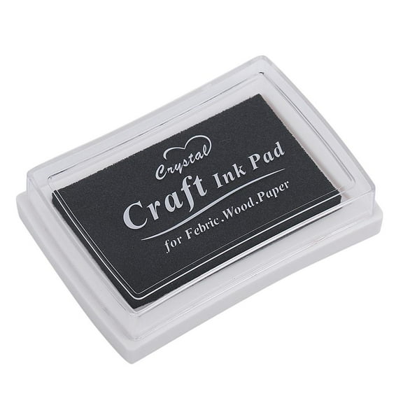 HOMYL Ink Pad DIY Letter Ink Card New Year's Card Stationery Water-Based Inkpad 15 Black