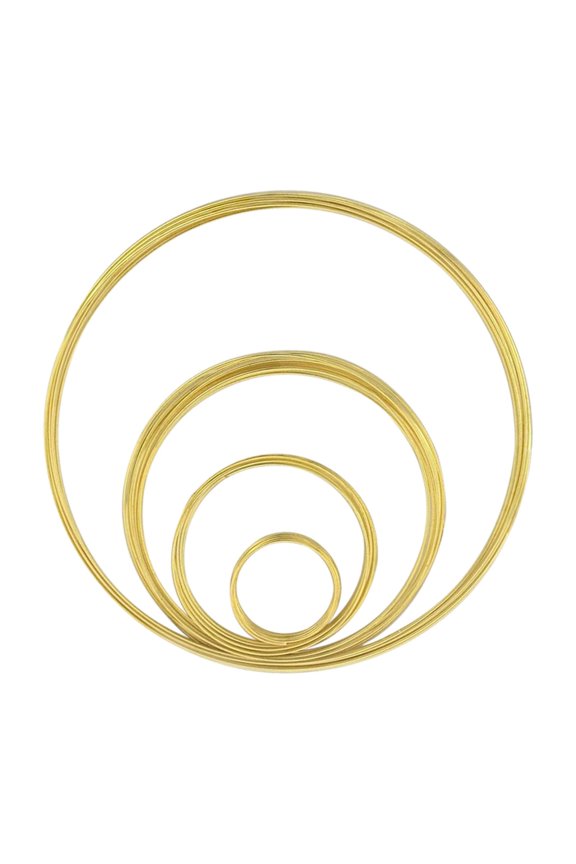 Jewelry Memory Wire 0.6mm Strong Wire Beading Wire For Women Earring Crafts Cuff Gold