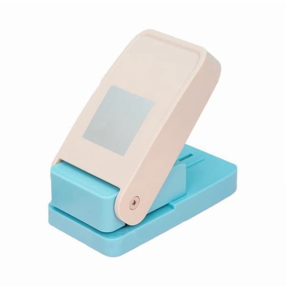 HOMYL Label Punch Tag Hole Puncher Portable Paper Punch for DIY Cards Office Documents